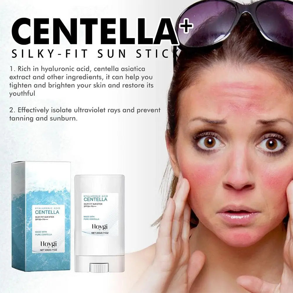 Stick Solar Hidratante con Ácido Hialurónico y Protección Solar SPF50+ PA++++