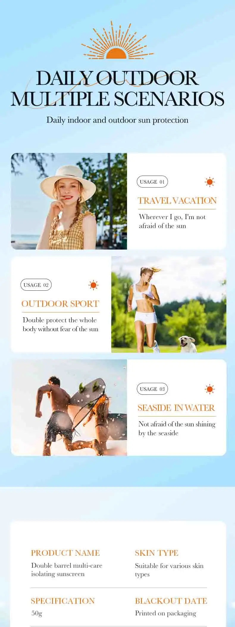 Protector Solar Facial SPF 50+