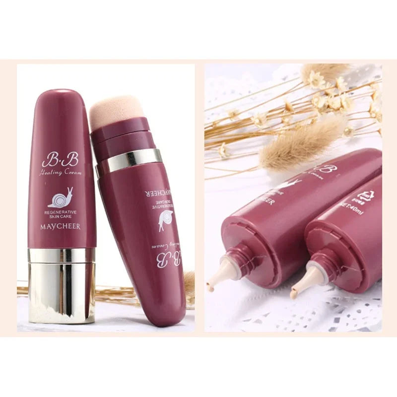 BB Cream Air Cushion con Baba de Caracol – Control de Brillos y Larga Duración