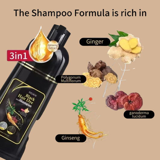 Herbal Tint Shampoo 3en1 – Cobertura Total de Canas