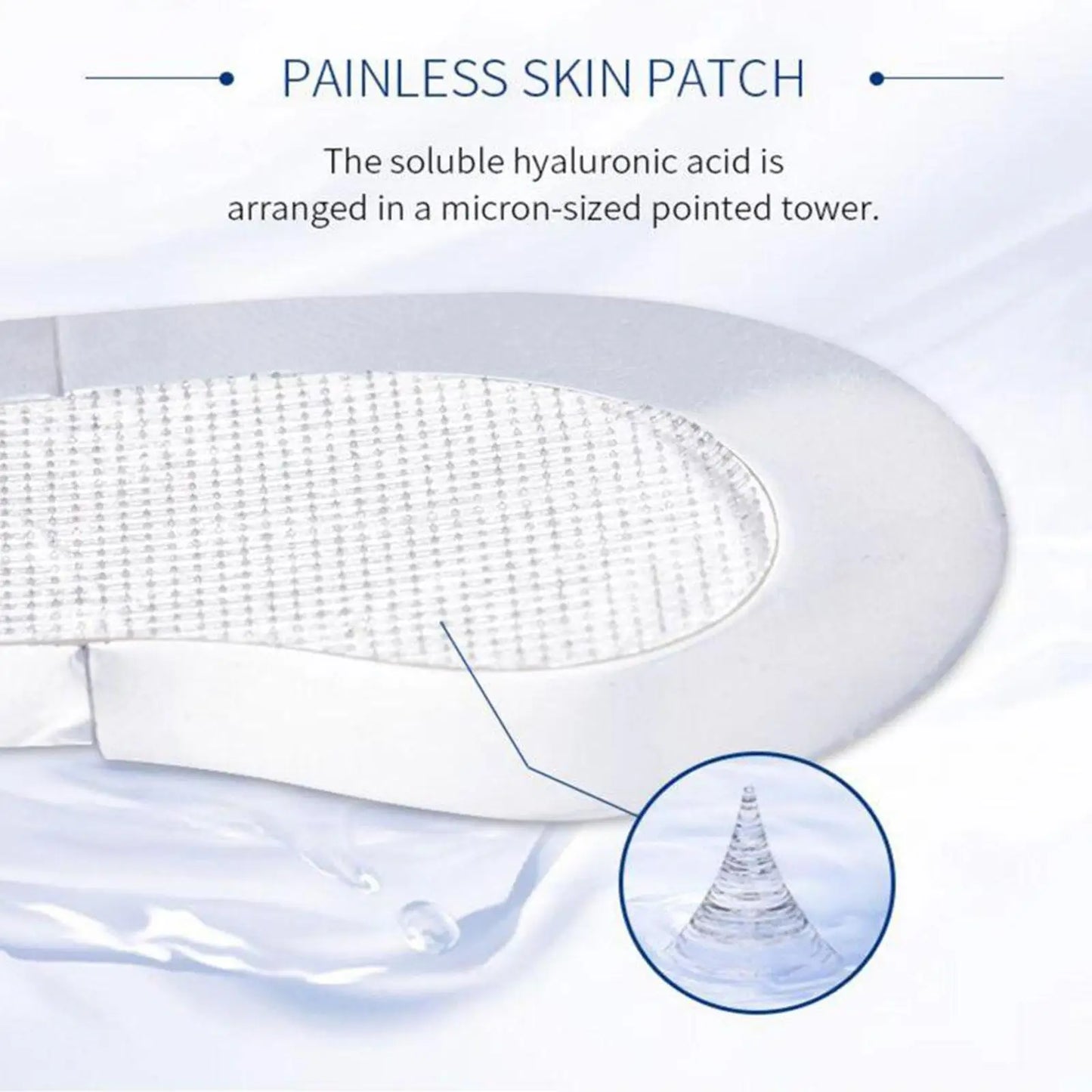 Parches con microagujas de ácido hialurónico – para arrugas, ojeras y líneas de expresión