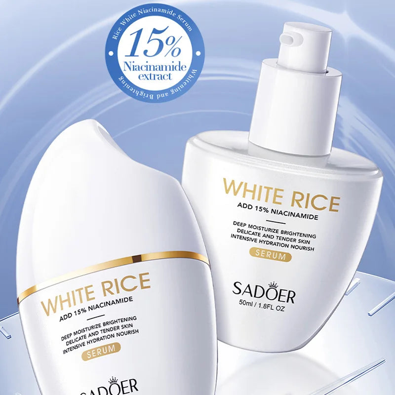 Sérum Facial Arroz & Niacinamida – Hidratación y Luminosidad 50ml