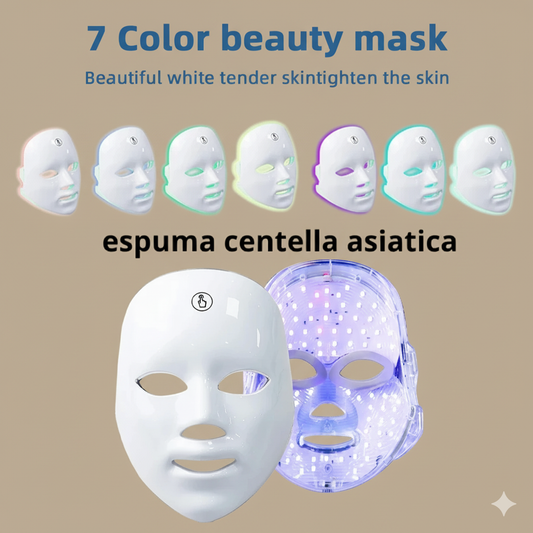 Mascarilla Facial LED con Terapia de Fotones – Cuidado Avanzado para la Piel