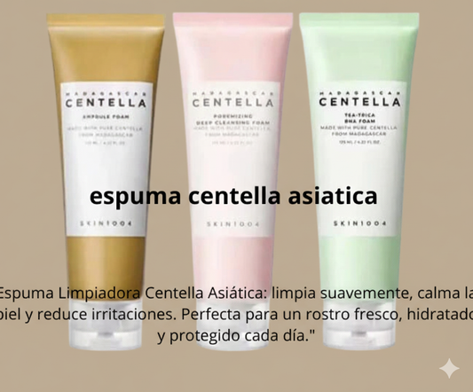 Espuma limpiadora de poros con Centella Asiática de Skin1004
