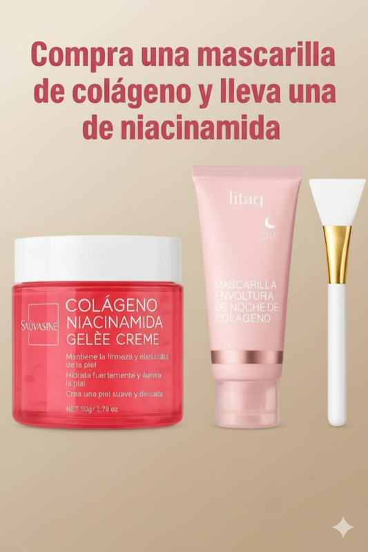 : Máscarilla Colágeno Mascarilla  Niacinamida