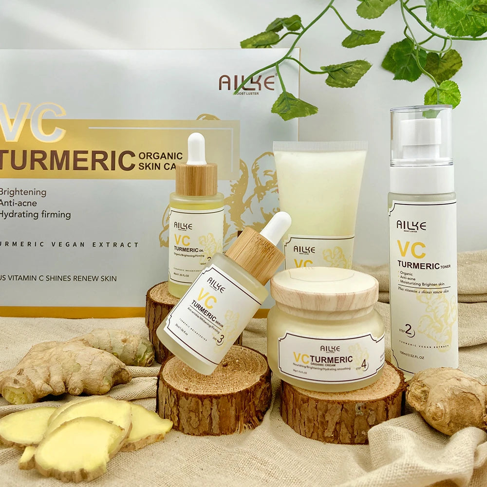 ✨ AILKE Turmeric Renew – Crema Facial Renovadora con Cúrcuma
