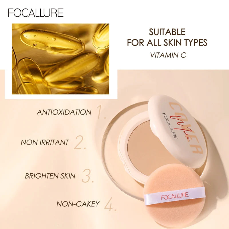 Polvo Compacto Mate Natural FOCALLURE