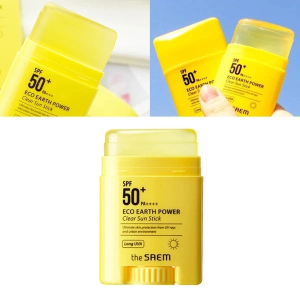 Stick Solar The Saem Eco Earth Power Clear SPF50+ PA+++ (16 g)