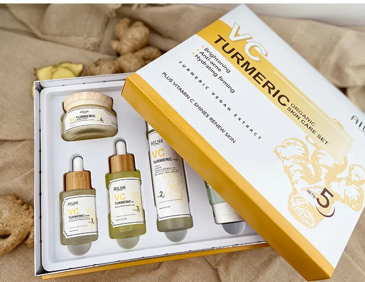 ✨ AILKE Turmeric Renew – Crema Facial Renovadora con Cúrcuma