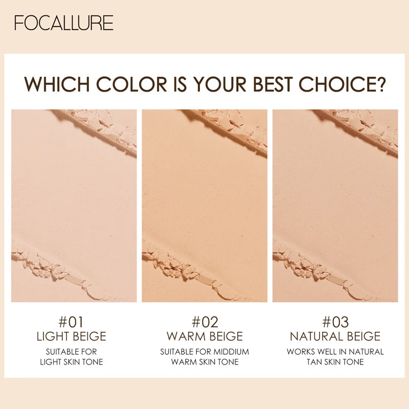 Polvo Compacto Mate Natural FOCALLURE