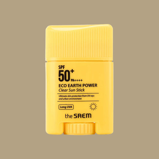Stick Solar The Saem Eco Earth Power Clear SPF50+ PA+++ (16 g)