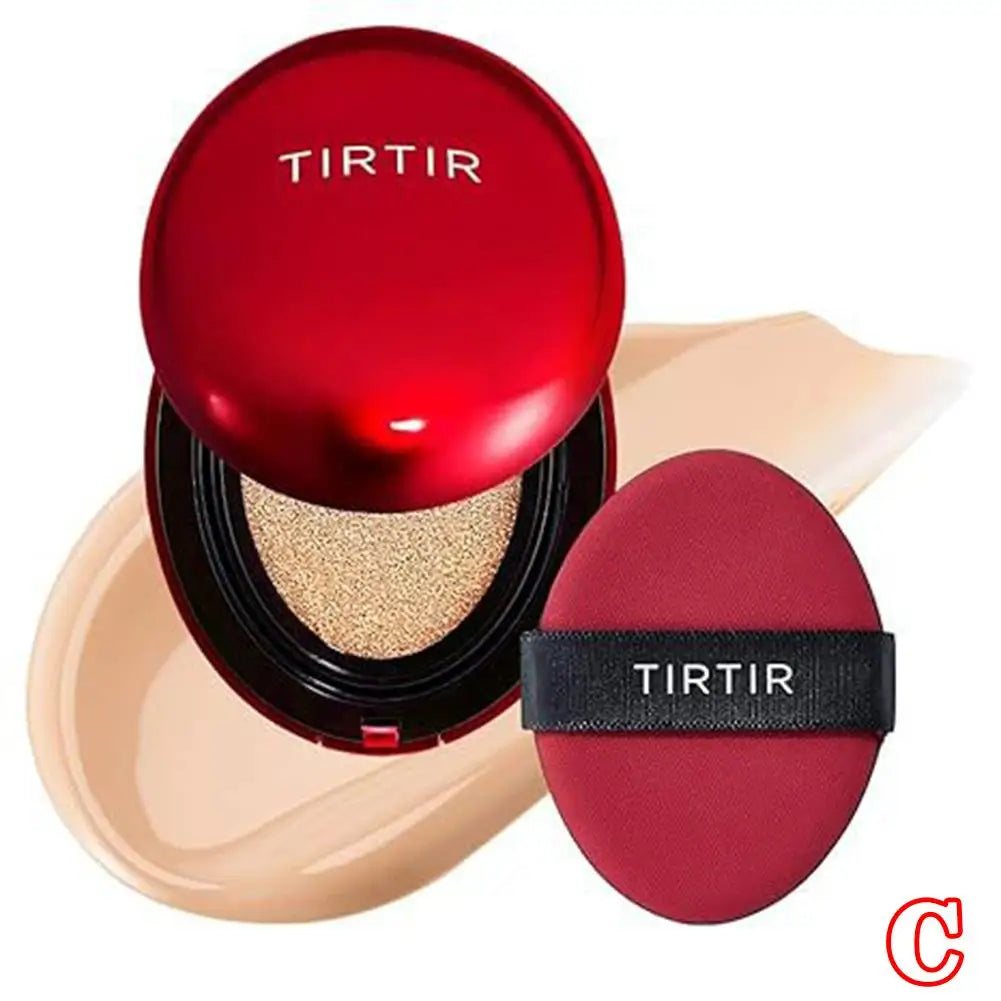 Base Compacta Cushion TIRTIR Original – Alta Cobertura Coreana