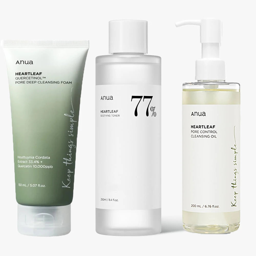 Set Anua Heartleaf – Limpeza y Esencia