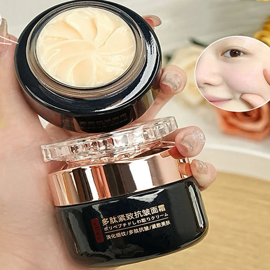 Crema Facial Antiarrugas con Polipéptidos
