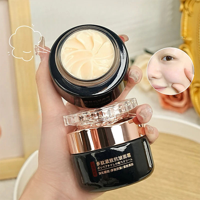 Crema Facial Antiarrugas con Polipéptidos