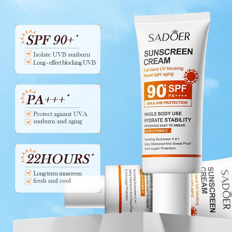 Protector Solar Facial SADOER SPF 90+