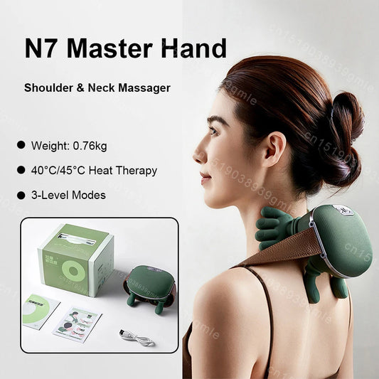 Masajeador Eléctrico Voguish para Cuello, Espalda y Cuerpo