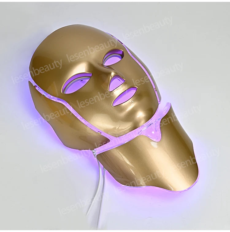 Mascarilla de Terapia Fotodinámica con Luz LED