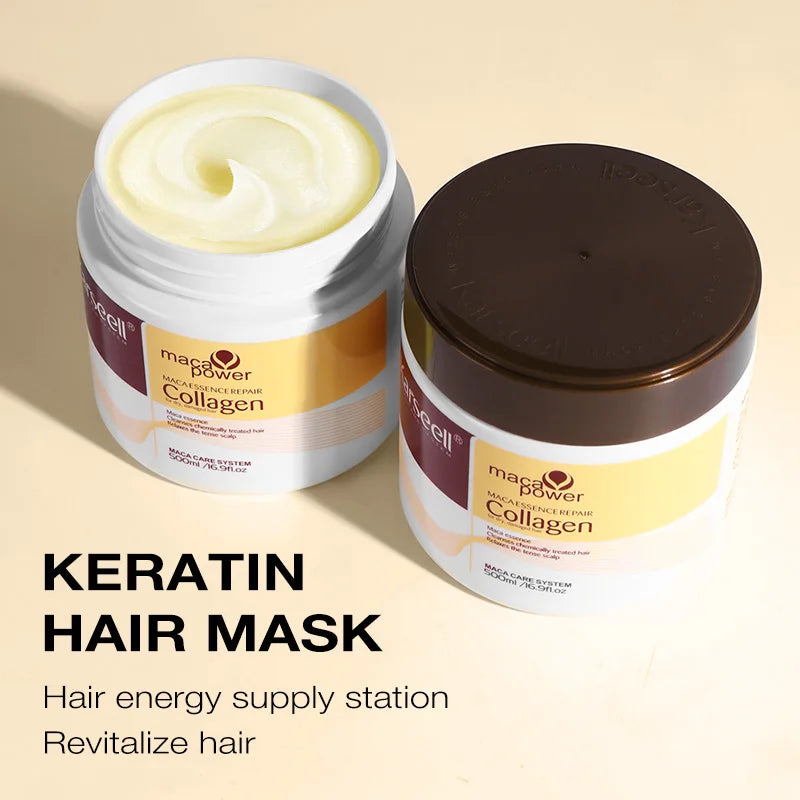 Mascarilla Capilar de Colágeno Karseell – Tratamiento Profundo con Aceite de Argán