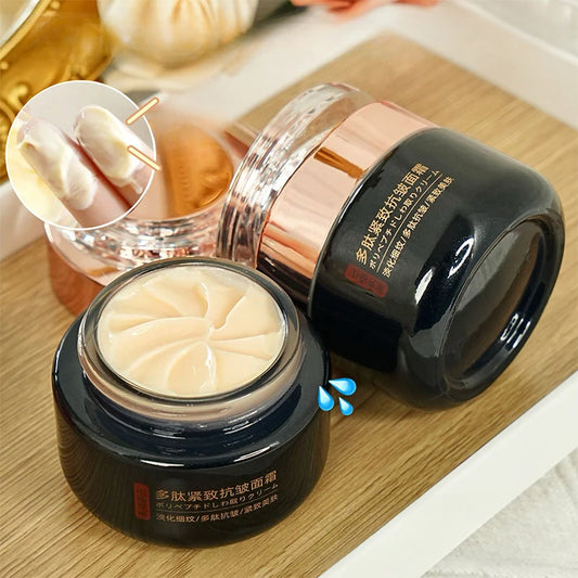 Crema Facial Antiarrugas con Polipéptidos