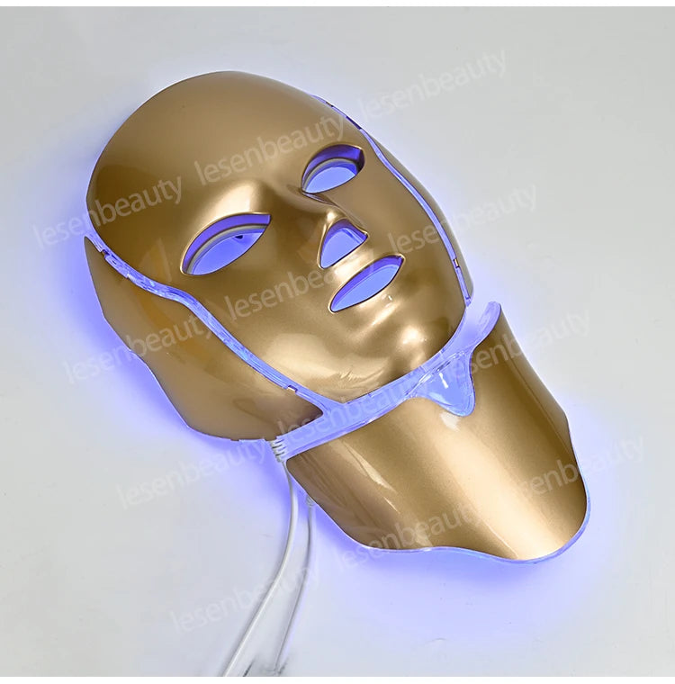 Mascarilla de Terapia Fotodinámica con Luz LED