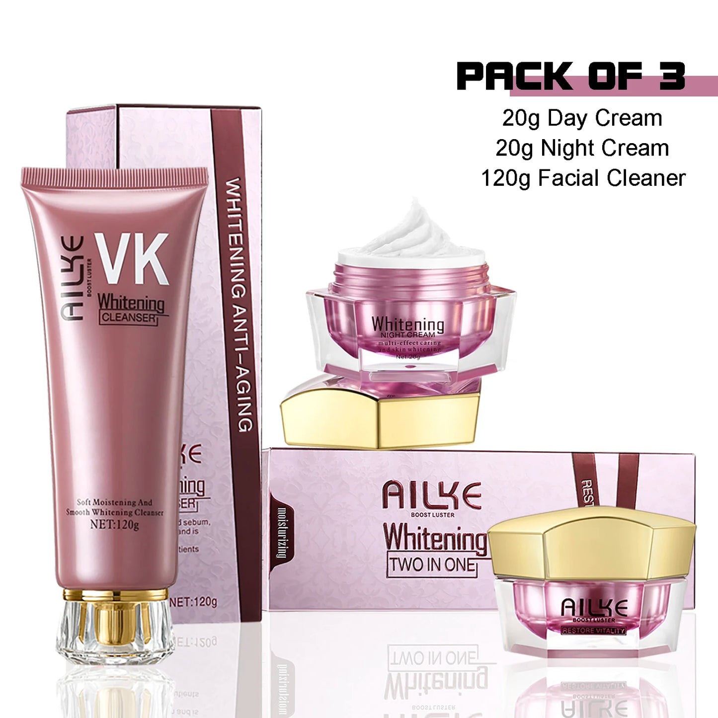 💧 Crema Facial AILKE con Ácido Hialurónico