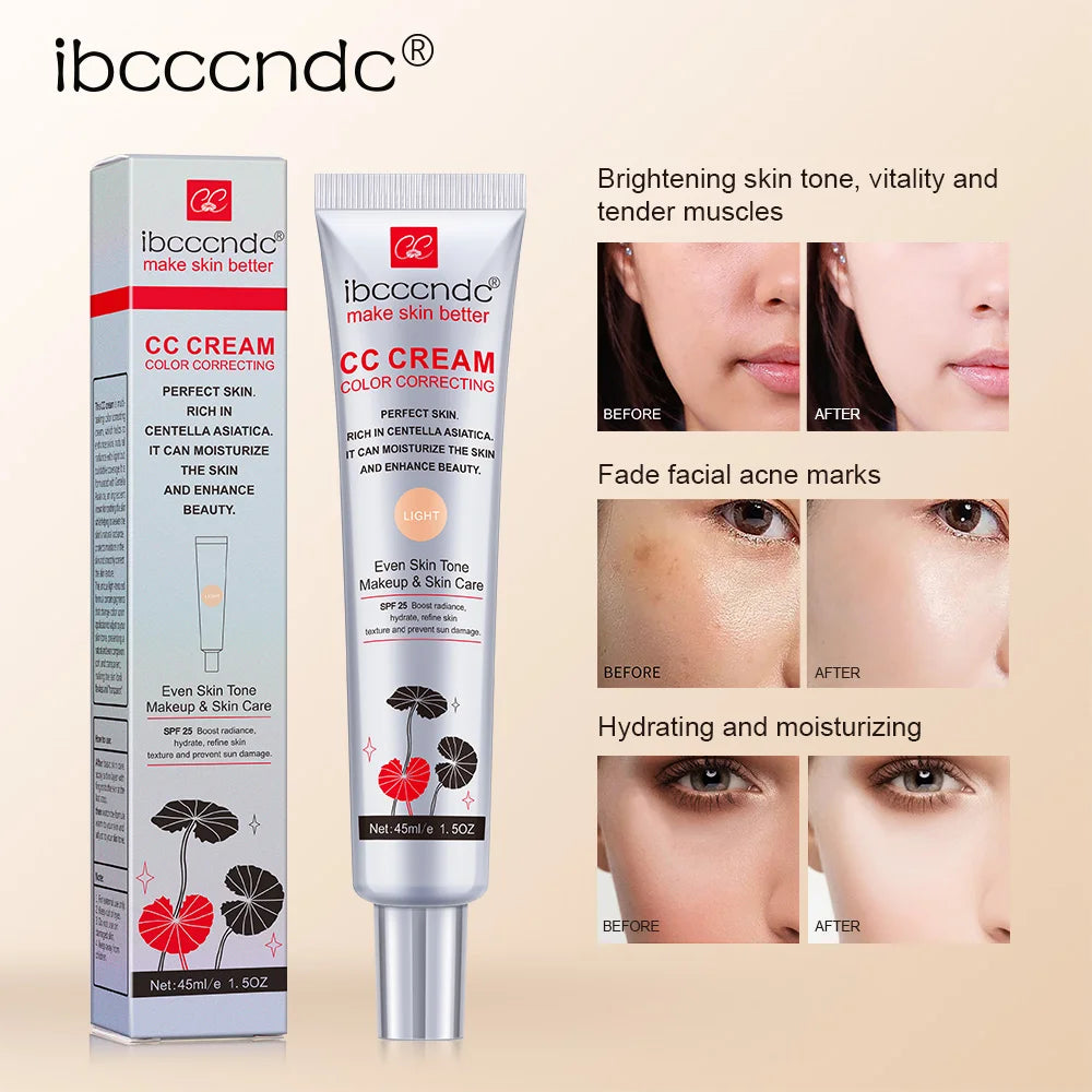 CC Cream con Centella Asiática – Base Correctora e Hidratante