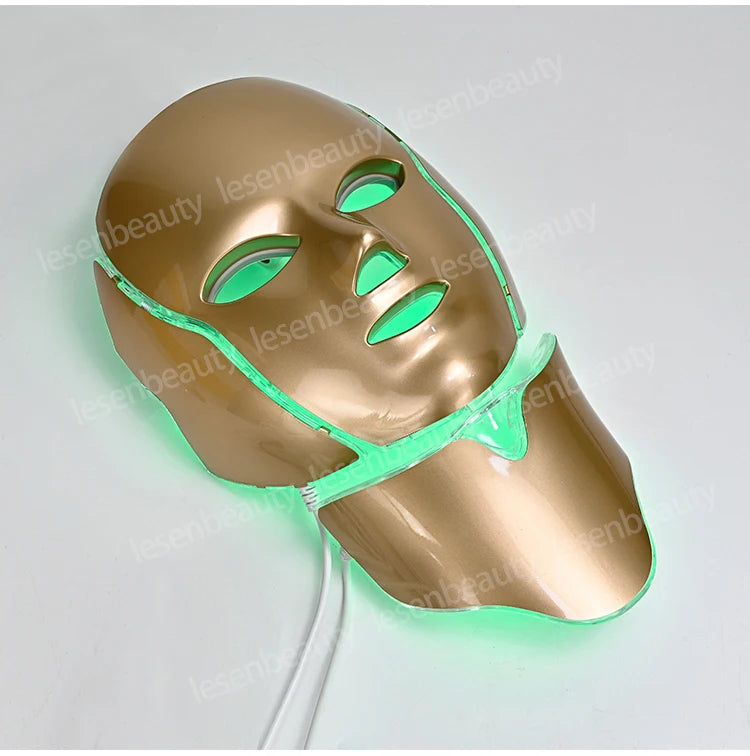 Mascarilla de Terapia Fotodinámica con Luz LED