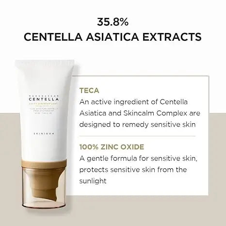 Protector Solar Facial con Centella Asiática SPF50