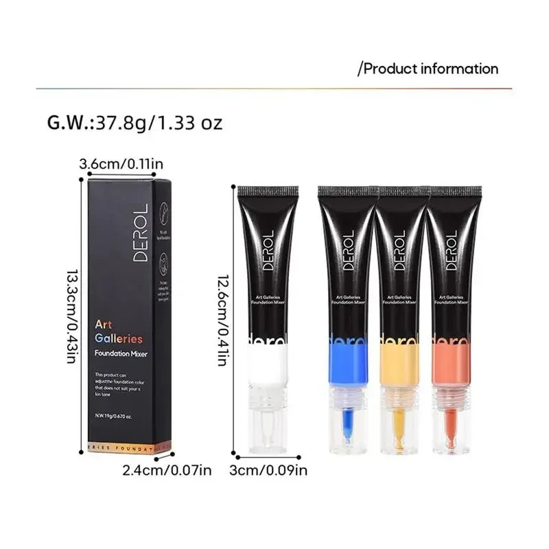 Corrector de Maquillaje Resistente al Agua