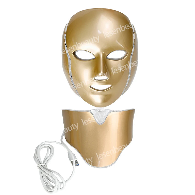 Mascarilla de Terapia Fotodinámica con Luz LED