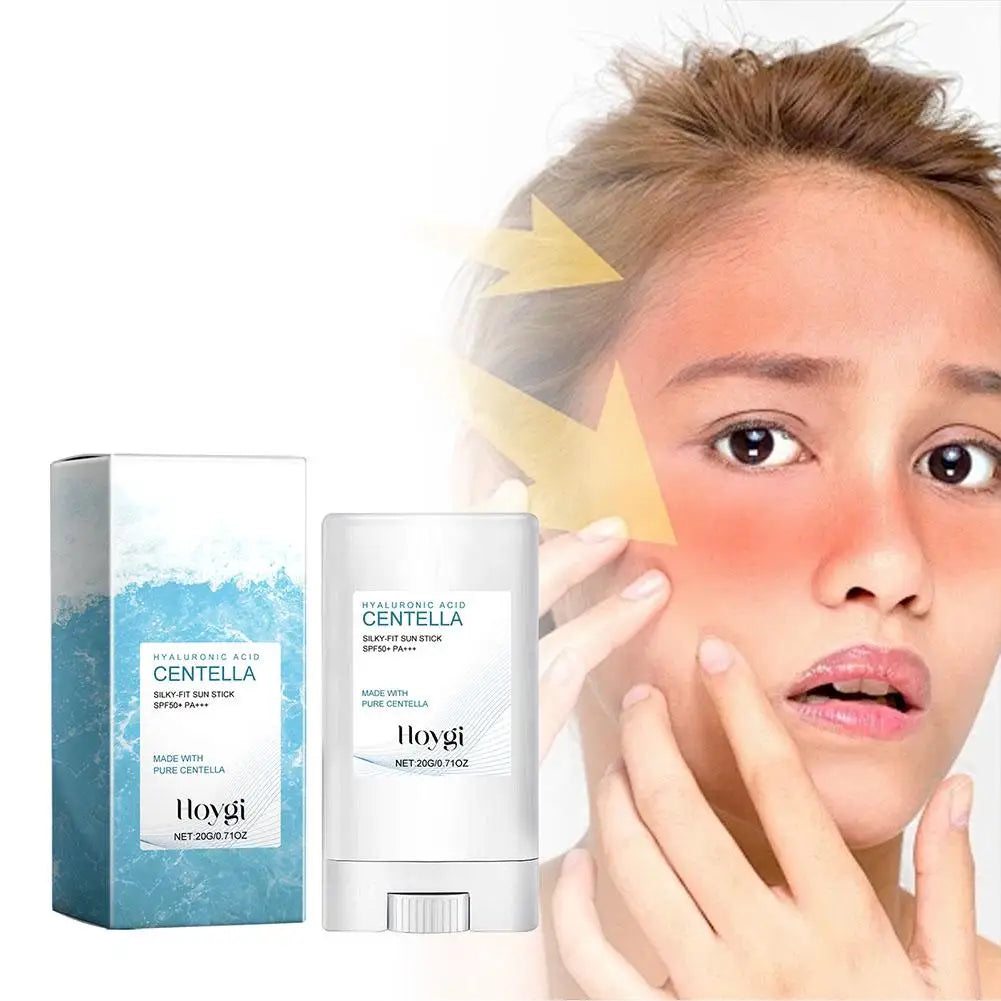 Stick Solar Hidratante con Ácido Hialurónico y Protección Solar SPF50+ PA++++