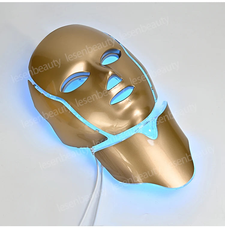 Mascarilla de Terapia Fotodinámica con Luz LED