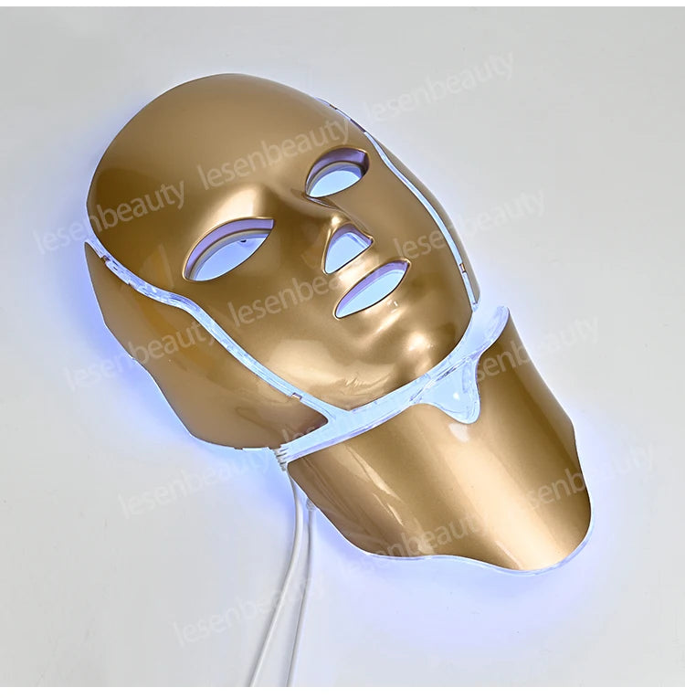 Mascarilla de Terapia Fotodinámica con Luz LED